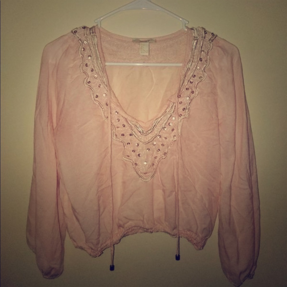 Long sleeve blouse